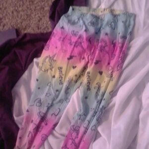 Little girls pj pants